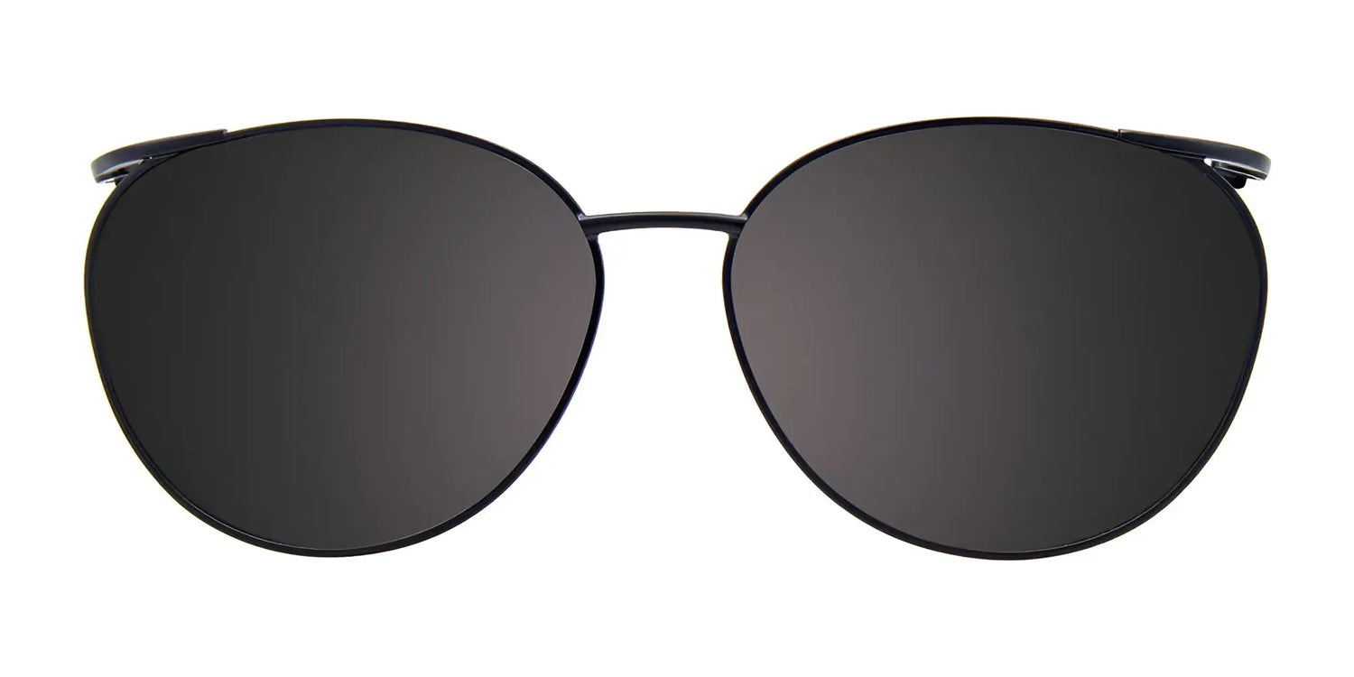 EasyClip EC499 Eyeglasses with Clip-on Sunglasses (Size 49) by EasyClip shown from the front on a white background. These frames are prescription ready and compatible with polarized clip-ons for versatile wear. EasyClip EC499 Eyeglasses with Clip-on Sunglasses (Size 49) by EasyClip shown from the front on a white background. These frames are prescription ready and compatible with polarized clip-ons for versatile wear.