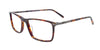 EasyClip EC500 Eyeglasses with Clip-on Sunglasses | Size 59 / Brown Marbled