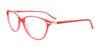EasyClip EC504 Eyeglasses with Clip-on Sunglasses | Size 54 / Pink & Gold