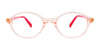 EasyClip EC505 Eyeglasses | Size 43 / Light Blue Crystal & Glitters