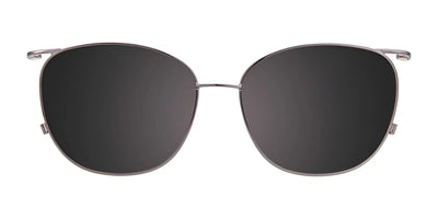 EasyClip EC518 Eyeglasses with Clip-on Sunglasses | Size 54