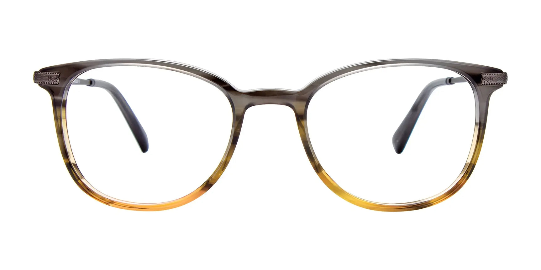 EasyClip EC525 Eyeglasses with Clip-on Sunglasses | Size 48 EasyClip EC525 Eyeglasses with Clip-on Sunglasses | Size 48