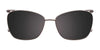 EasyClip EC526 Eyeglasses with Clip-on Sunglasses | Size 50 / Clip Only (Color №010)