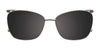 EasyClip EC526 Eyeglasses with Clip-on Sunglasses | Size 50 / Clip Only (Color №030)