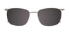 EasyClip EC531 Eyeglasses with Clip-on Sunglasses | Size 52 / Blue & Red & Brown Marbled & Matt Navy