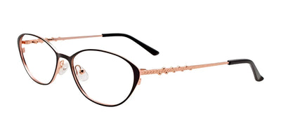 EasyClip EC540 Eyeglasses with Clip-on Sunglasses | Size 54