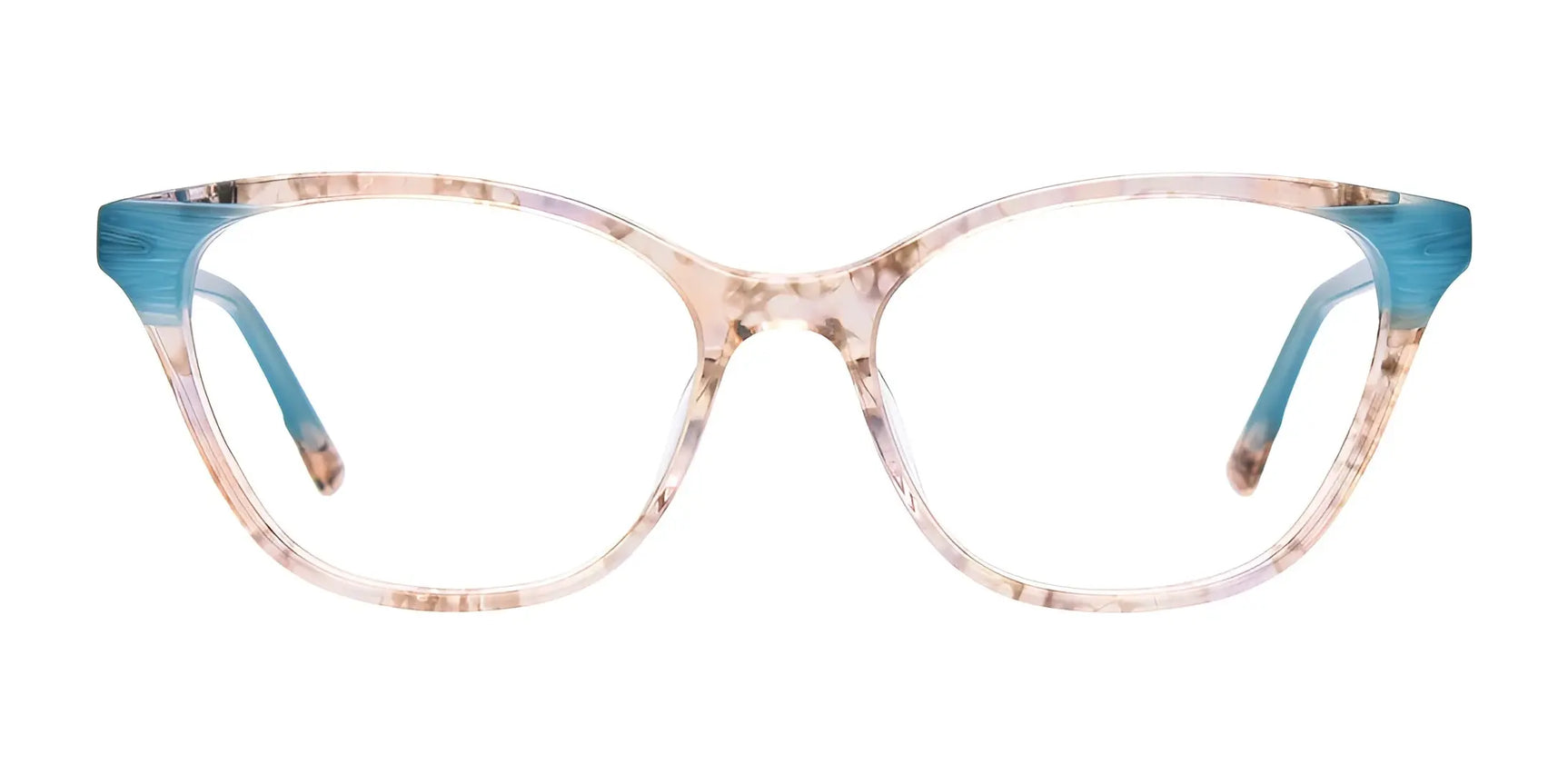 EasyClip EC556 Eyeglasses by EasyClip feature clear and beige patterned frames with blue accents, and come with a polarized clip-on sunglasses for added sun protection and style. EasyClip EC556 Eyeglasses by EasyClip feature clear and beige patterned frames with blue accents, and come with a polarized clip-on sunglasses for added sun protection and style.