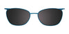 EasyClip EC557 Eyeglasses with Clip-on Sunglasses | Size 50 / Black