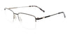 EasyClip EC560 Eyeglasses with Clip-on Sunglasses | Size 53 / Satin Black & Satin Silver