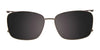 EasyClip EC564 Eyeglasses with Clip-on Sunglasses | Size 55 / Clip Only (Color №050)