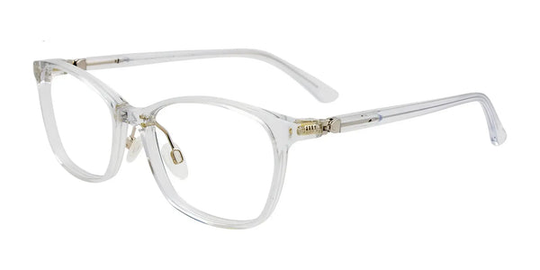 EasyClip EC575 Eyeglasses | Size 50 / Crystal