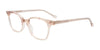 EasyClip EC577 Eyeglasses with Clip-on Sunglasses | Size 48 / Marb & Cryst Beige/Cryst Beige