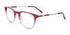 EasyClip EC580 Eyeglasses | Size 46 / Stawberry & Light Purple & Blue/Steel & Strawberry