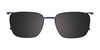 EasyClip EC592 Eyeglasses with Clip-on Sunglasses | Size 54 / Clip Only (Color №050)