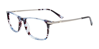 EasyClip EC595 Eyeglasses with Clip-on Sunglasses | Size 52