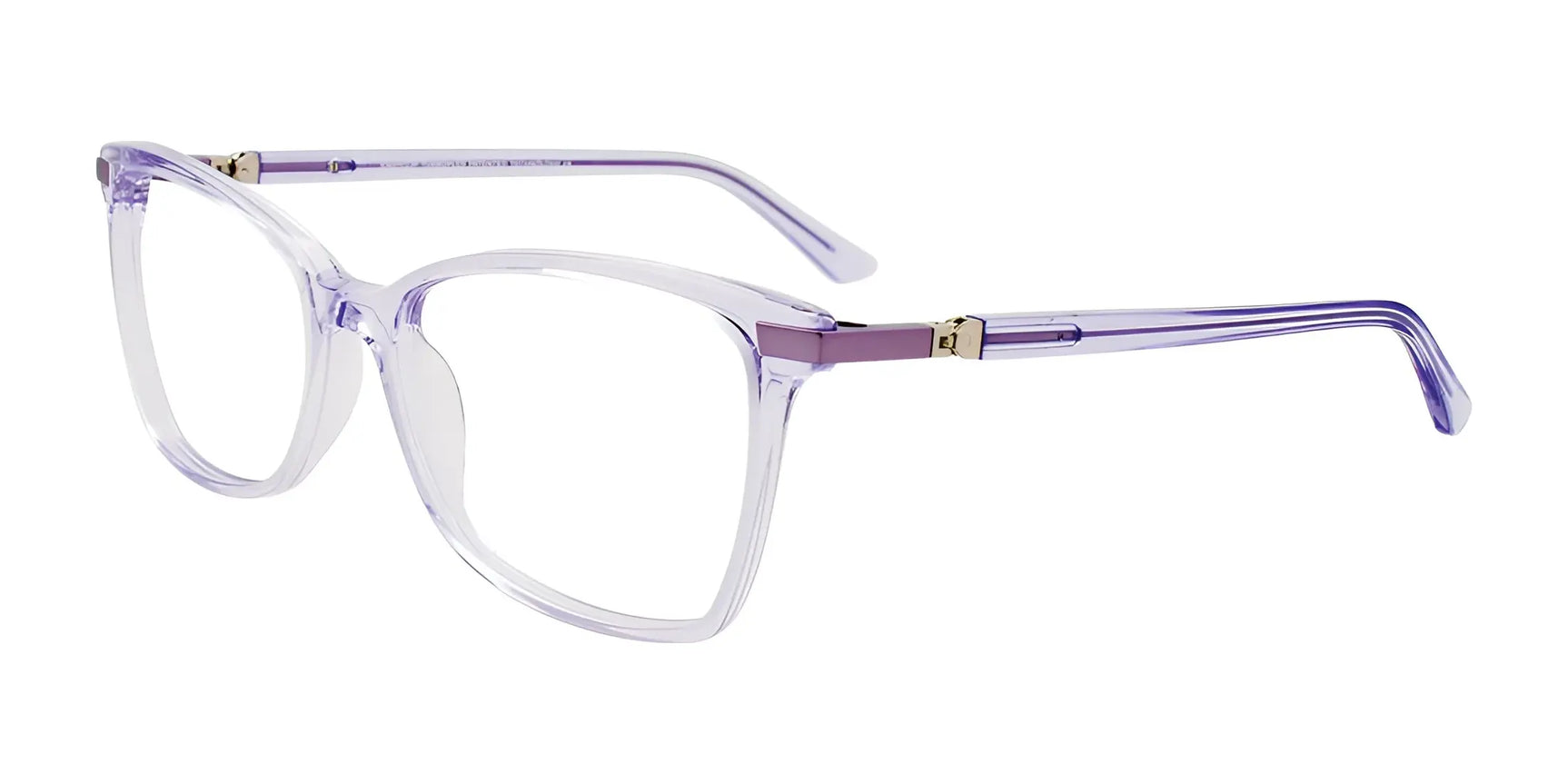 EasyClip EC602 Eyeglasses with Clip-on Sunglasses Crystal Light Lilac / Crystal Light Lilac EasyClip EC602 Eyeglasses with Clip-on Sunglasses Crystal Light Lilac / Crystal Light Lilac