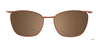 EasyClip EC605 Eyeglasses with Clip-on Sunglasses | Size 49 / Clip Only (Color №010)
