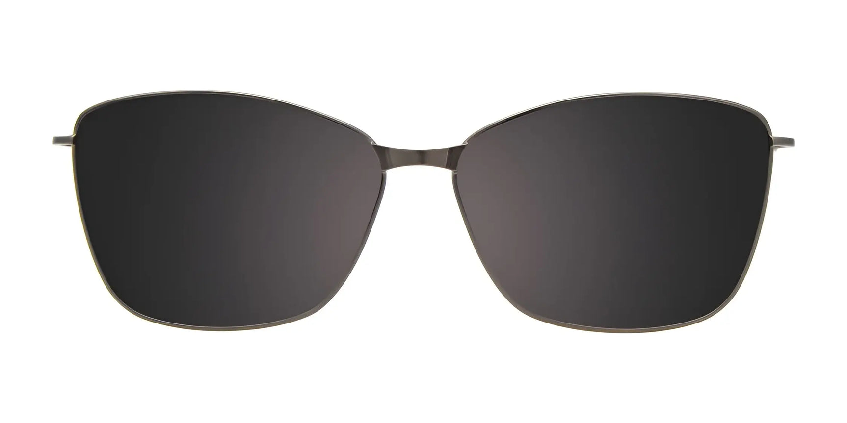 Easyclip EC615 Eyeglasses with Clip-on Sunglasses | Size 55 Easyclip EC615 Eyeglasses with Clip-on Sunglasses | Size 55