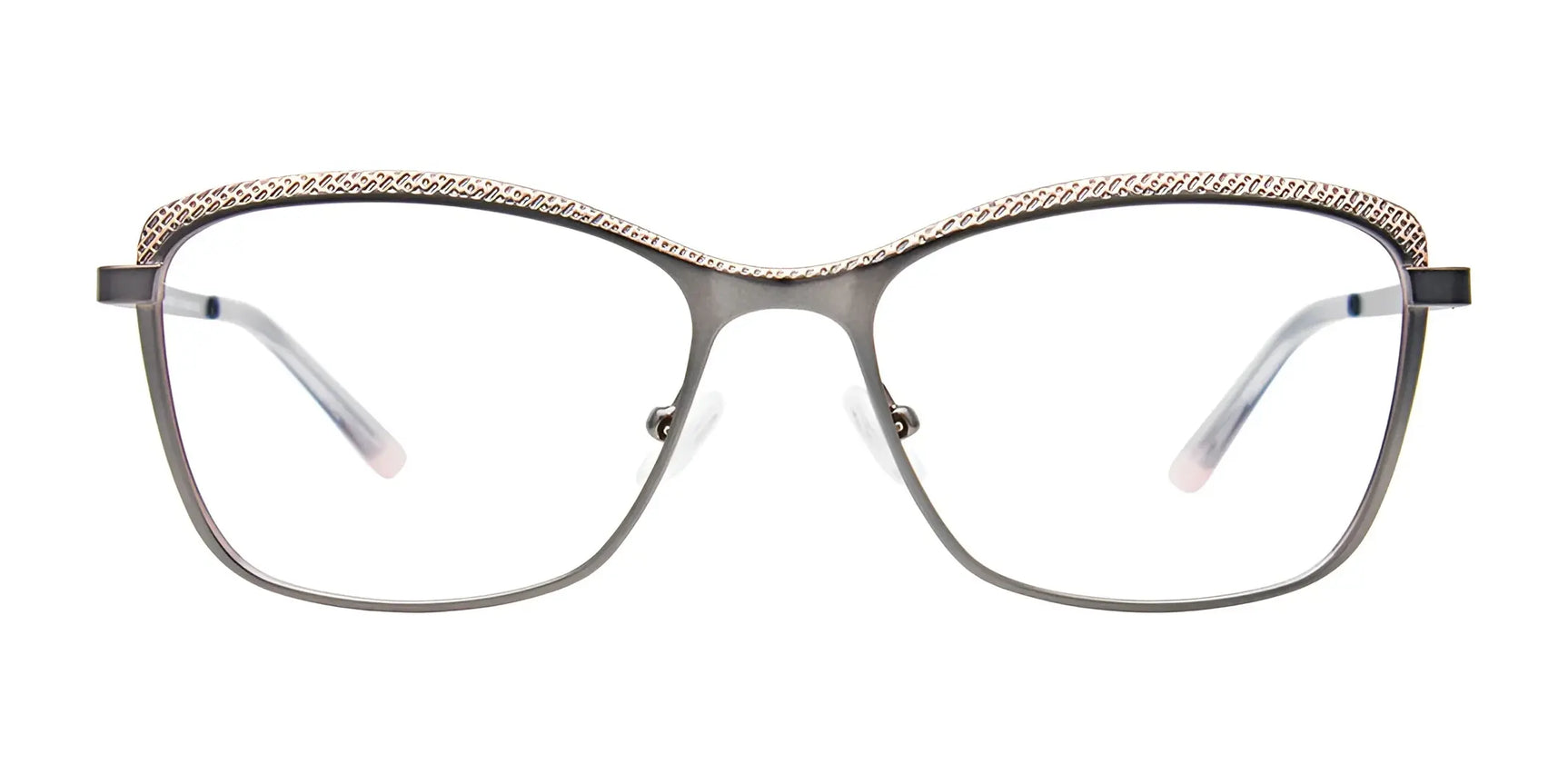 Easyclip EC615 Eyeglasses with Clip-on Sunglasses | Size 55 Easyclip EC615 Eyeglasses with Clip-on Sunglasses | Size 55