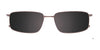 EasyClip EC622 Eyeglasses with Clip-on Sunglasses | Size 52 / Clip Only (Color №020)