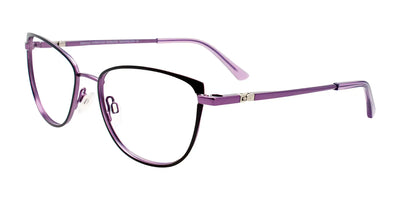 EasyClip EC624 Eyeglasses with Clip-on Sunglasses | Size 53