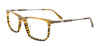 EasyClip EC627 Eyeglasses with Clip-on Sunglasses | Size 50 / Demiblond & Tort/Light Brown