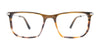 EasyClip EC627 Eyeglasses with Clip-on Sunglasses | Size 50 / Blue & Grey Tort/Dark Steel