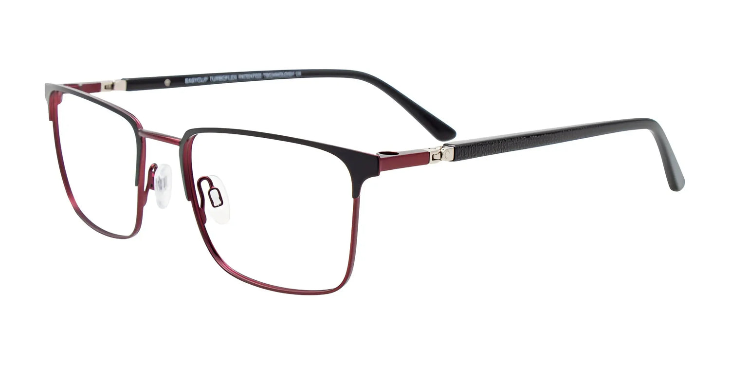 EasyClip EC631 Eyeglasses with Clip-on Sunglasses Black EasyClip EC631 Eyeglasses with Clip-on Sunglasses Black