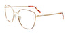 EasyClip EC643 Eyeglasses with Clip-on Sunglasses | Size 54 / Tortoise