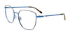 EasyClip EC643 Eyeglasses with Clip-on Sunglasses | Size 54 / Dark Red