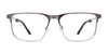 EasyClip EC644 Eyeglasses with Clip-on Sunglasses | Size 54 / Black