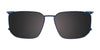 EasyClip EC644 Eyeglasses with Clip-on Sunglasses | Size 54 / Black