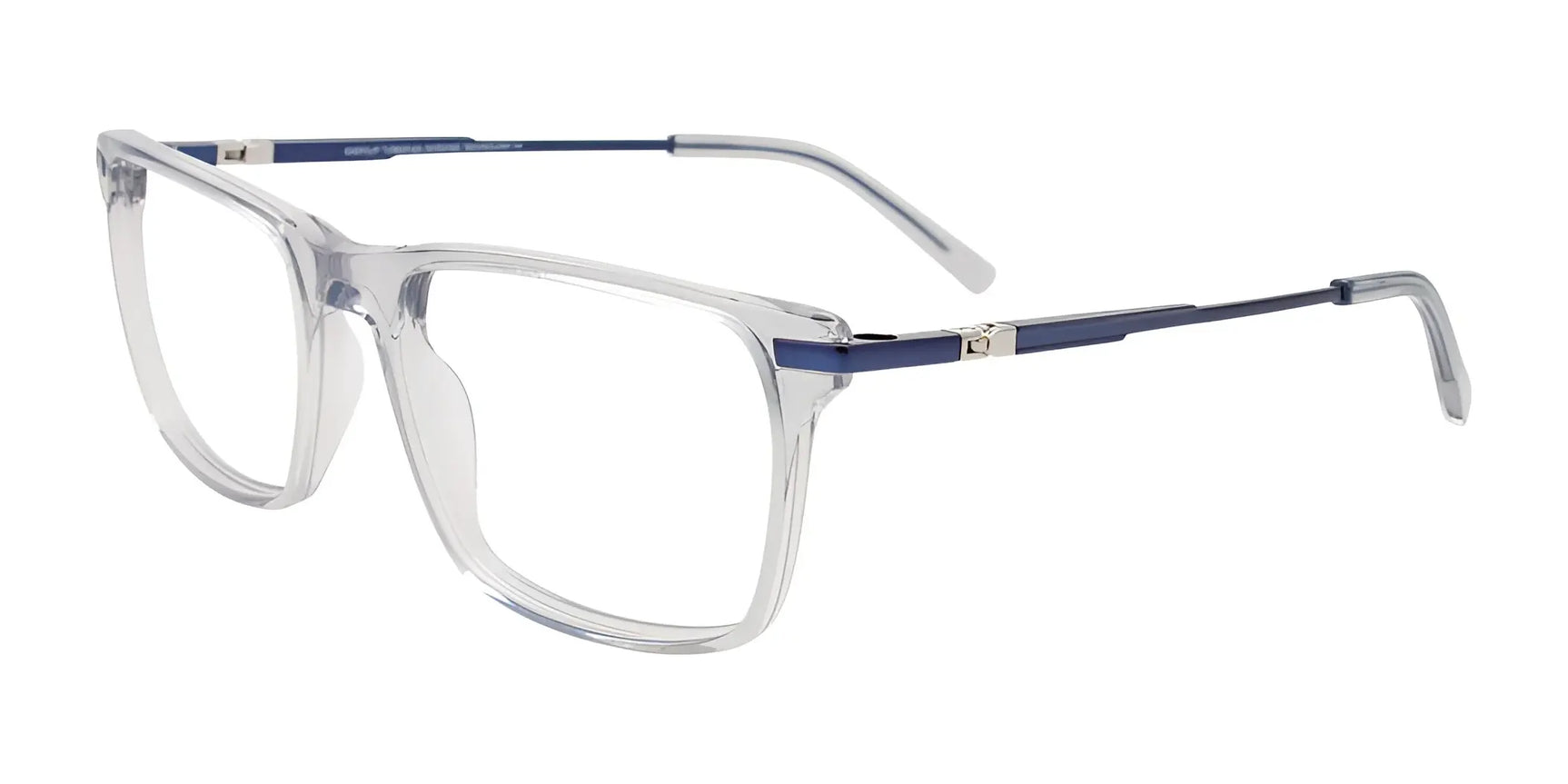 EasyClip EC646 Eyeglasses with Clip-on Sunglasses Crystal EasyClip EC646 Eyeglasses with Clip-on Sunglasses Crystal