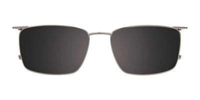 EasyClip EC648 Eyeglasses with Clip-on Sunglasses | Size 54