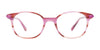 EasyClip EC649 Eyeglasses | Size 45 / Brown Striped & Blue