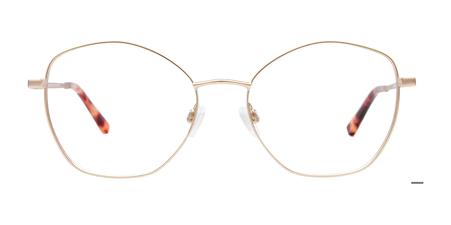 The EasyClip EC650 Eyeglasses with Clip-on Sunglasses | Size 53 from EasyClip feature gold wireframes, large rounded hexagonal lenses, and tortoiseshell temple tips for effortless style and convenience. The EasyClip EC650 Eyeglasses with Clip-on Sunglasses | Size 53 from EasyClip feature gold wireframes, large rounded hexagonal lenses, and tortoiseshell temple tips for effortless style and convenience.
