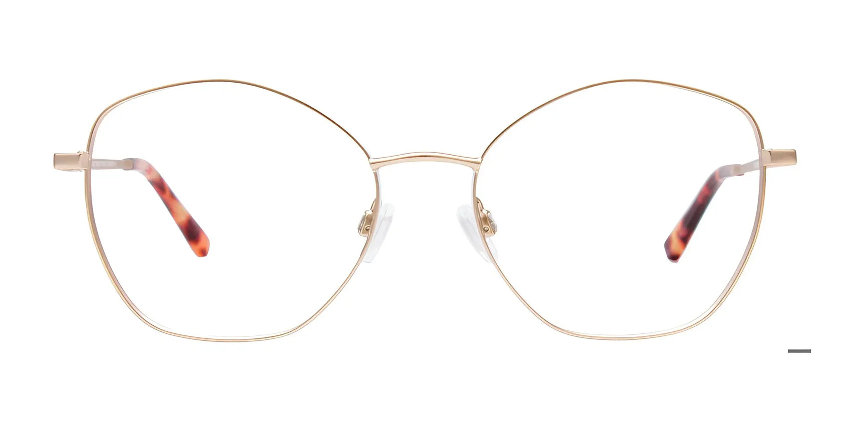 The EasyClip EC650 Eyeglasses with Clip-on Sunglasses | Size 53 from EasyClip feature gold wireframes, large rounded hexagonal lenses, and tortoiseshell temple tips for effortless style and convenience. The EasyClip EC650 Eyeglasses with Clip-on Sunglasses | Size 53 from EasyClip feature gold wireframes, large rounded hexagonal lenses, and tortoiseshell temple tips for effortless style and convenience.