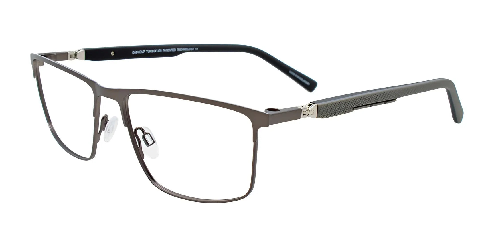 EasyClip EC651 Eyeglasses with Clip-on Sunglasses Steel EasyClip EC651 Eyeglasses with Clip-on Sunglasses Steel