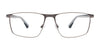 EasyClip EC652 Eyeglasses with Clip-on Sunglasses | Size 56 / Black & Red
