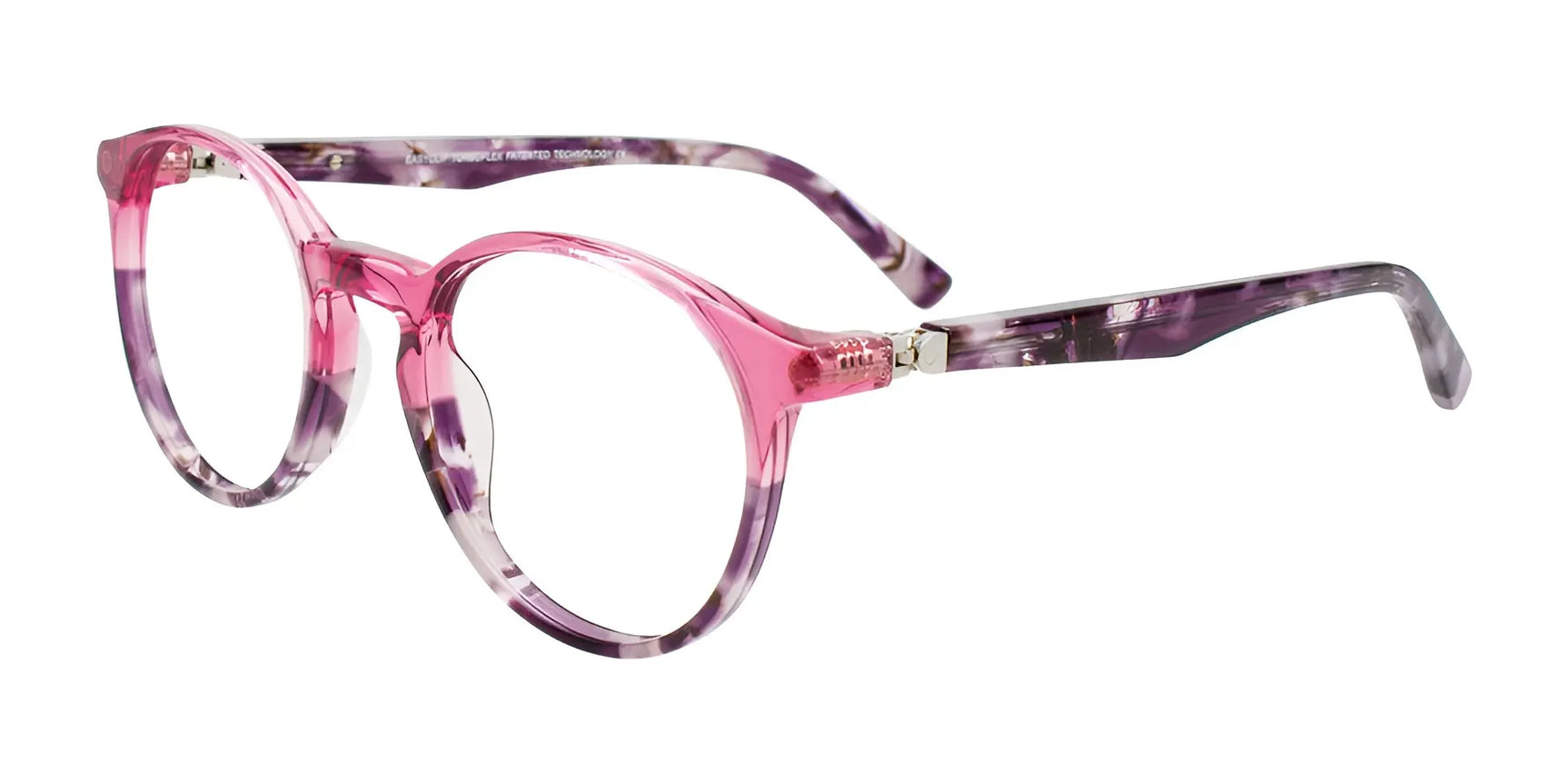 EasyClip EC656 Eyeglasses Tr. Pink & Tortoise EasyClip EC656 Eyeglasses Tr. Pink & Tortoise
