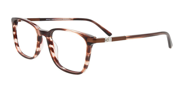EasyClip EC664 Eyeglasses | Size 48 / Transparent Marble Brown