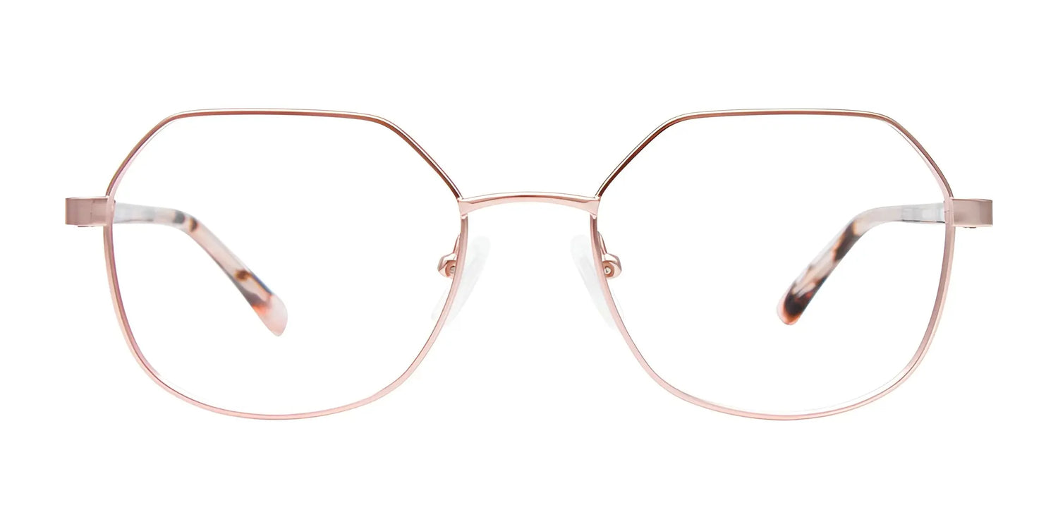 EasyClip EC665 Eyeglasses by EasyClip feature gold geometric thin metal frames, clear nose pads, and curved temple arms. Includes matching Clip-on Sunglasses for versatile wear. Size 51. EasyClip EC665 Eyeglasses by EasyClip feature gold geometric thin metal frames, clear nose pads, and curved temple arms. Includes matching Clip-on Sunglasses for versatile wear. Size 51.
