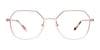 EasyClip EC665 Eyeglasses with Clip-on Sunglasses | Size 51 / Blue & Silver/Dark Blue Tortoise