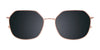 EasyClip EC665 Eyeglasses with Clip-on Sunglasses | Size 51 / Clip Only (Color №050)
