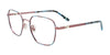 EasyClip EC668 Eyeglasses | Size 48 / Dusty Pink & Tortoise Blue