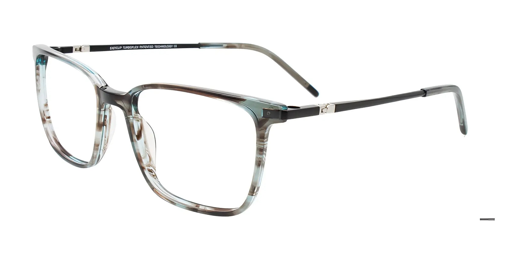 EasyClip EC678 Eyeglasses with Clip-on Sunglasses Grey Marbled EasyClip EC678 Eyeglasses with Clip-on Sunglasses Grey Marbled