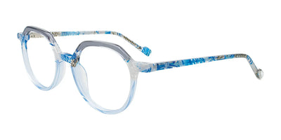 EasyClip EC679 Eyeglasses with Clip-on Sunglasses | Size 49