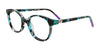 EasyClip EC693 Eyeglasses | Size 45 / Teal Tortoise & Purple