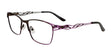 EasyClip EC703 Eyeglasses with Clip-on Sunglasses Brown & Plum EasyClip EC703 Eyeglasses with Clip-on Sunglasses Brown & Plum