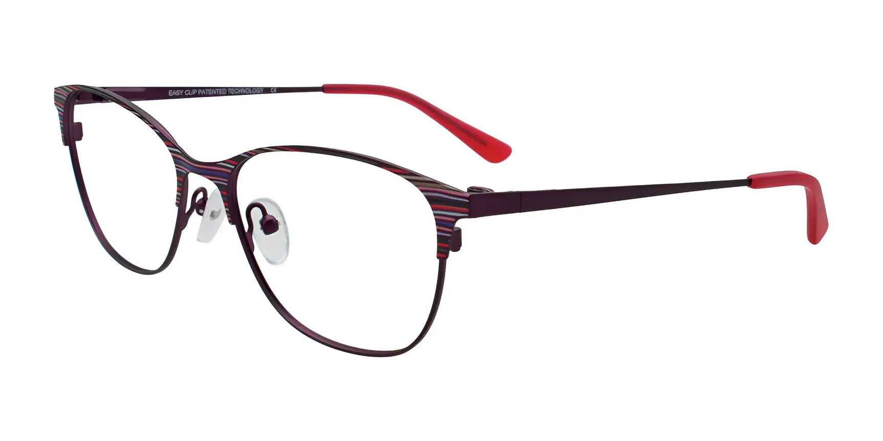 Easyclip EC710 Eyeglasses with Clip-on Sunglasses | Size 54 Easyclip EC710 Eyeglasses with Clip-on Sunglasses | Size 54